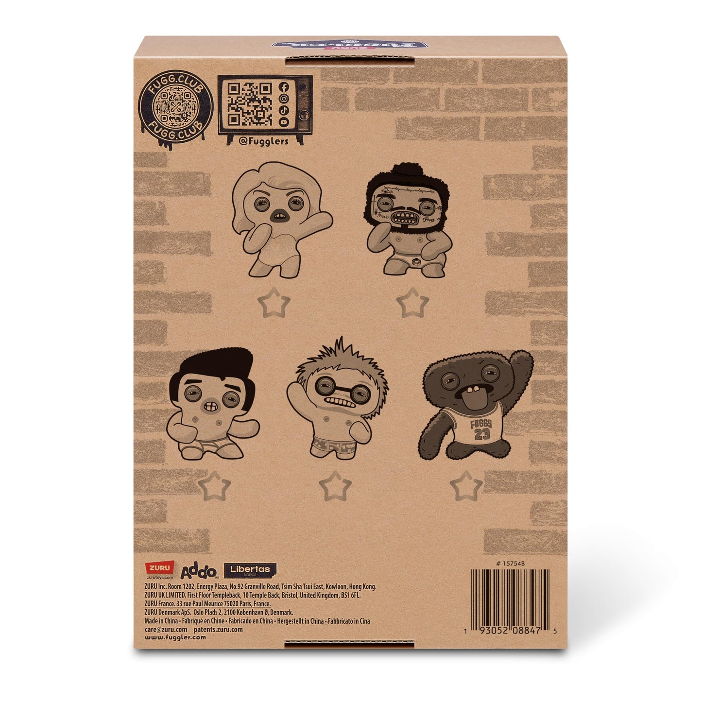 Fuggler Fugg Stars Plush 9" (Fleeting Fartlet)