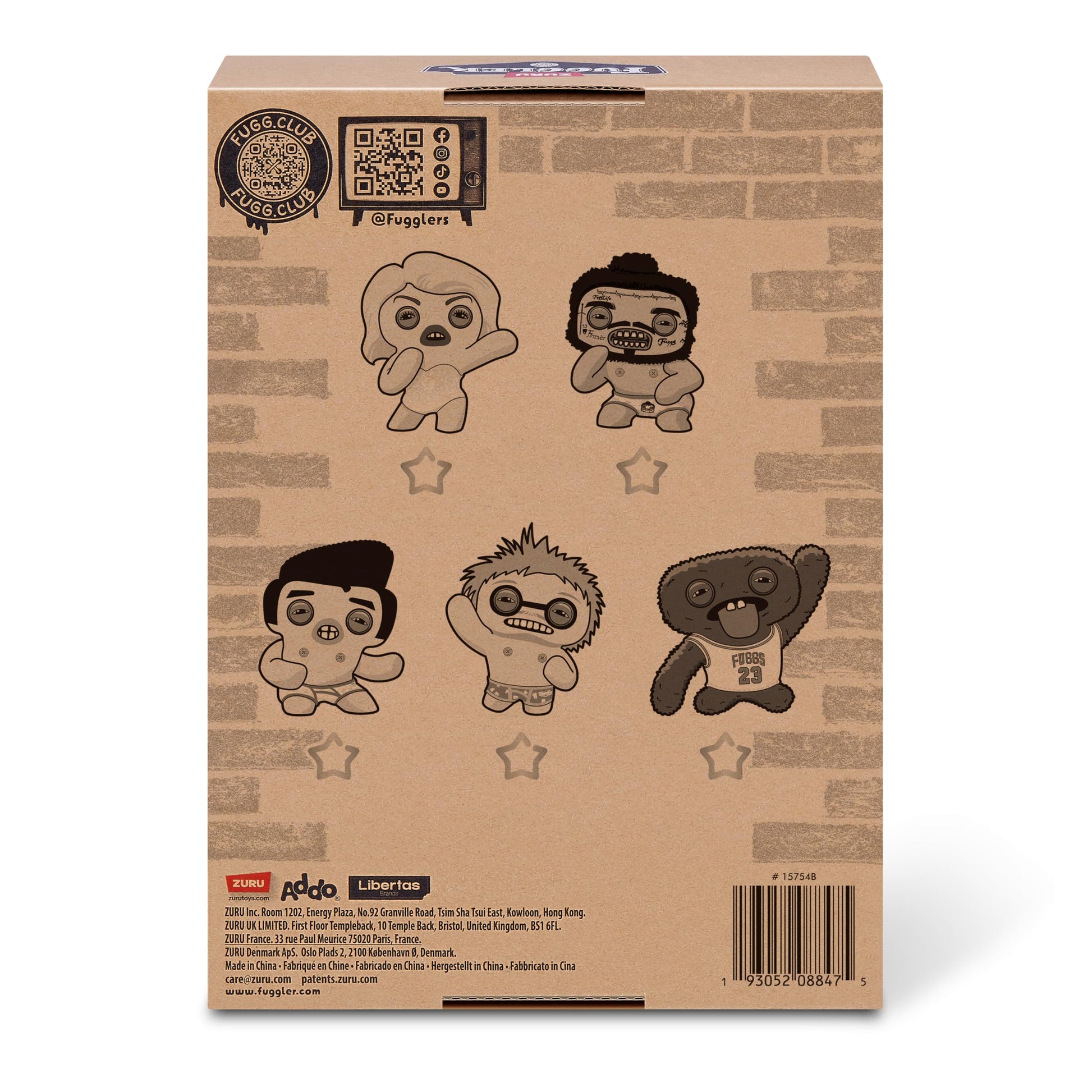 Fuggler Fugg Stars Plush 9" (Fleeting Fartlet)