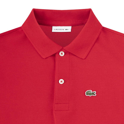 Lacoste Polo clásico de piqué de Manga Corta para niños Camisa de Polo para Unisex niño
