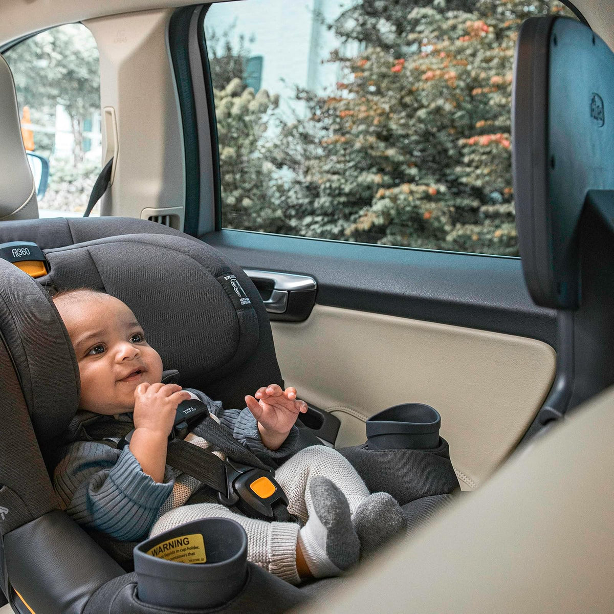 Chicco Fit360 - Accesorio Espejo para Asiento de Automóvil, Gris