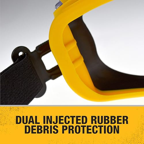 DEWALT Dpg82-11 Corrector Antivaho Dual Mold Safety Goggle, Lente, 1 Par