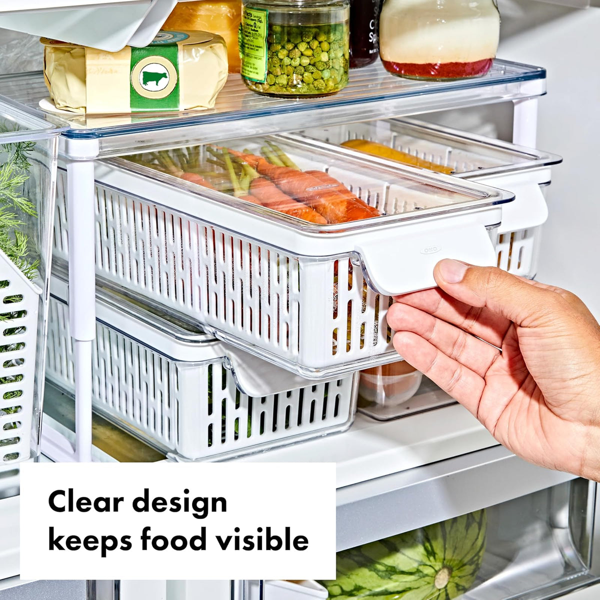OXO Good Grips Produce Saver - cubeta grande