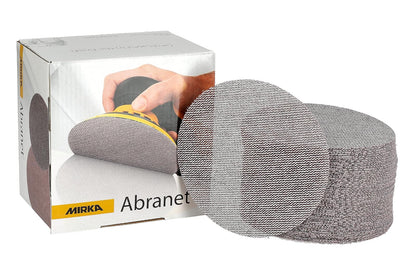 Mirka 9A-232-100 - Discos de lija abrasivos sin polvo (12,7 cm, 100 granos, 50 unidades) - Pequeño