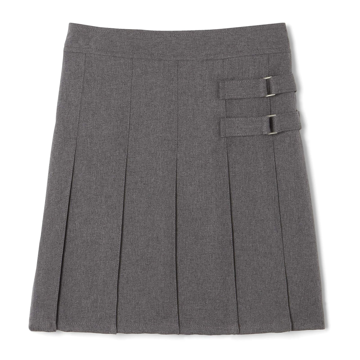 French Toast Falda Pantalón Plisada Escolar para Niña - 6 - Heather Gray