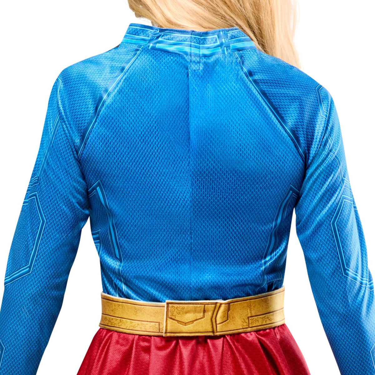 Rubies - Disfraz de Supergirl Deluxe para mujer, Rojo/Azul, S