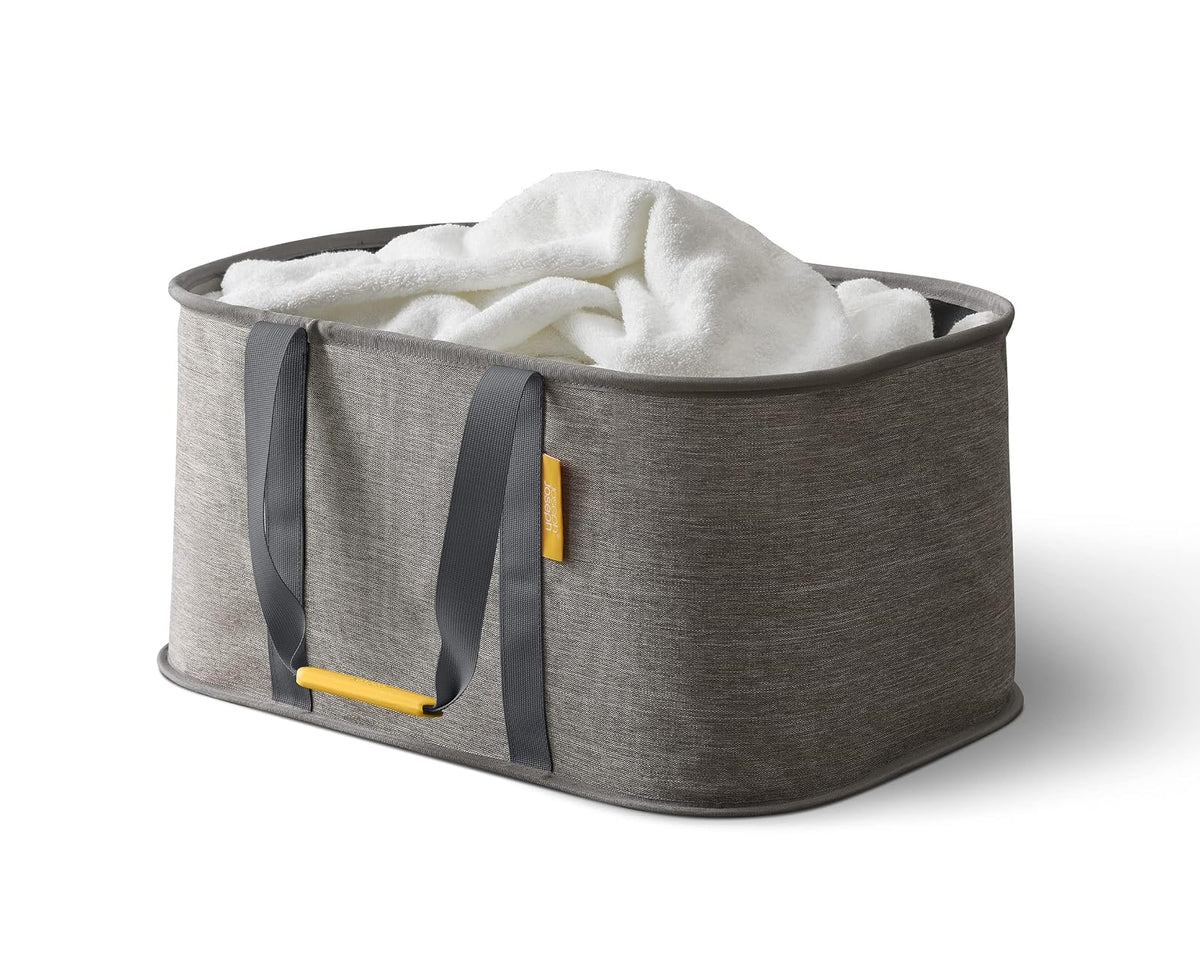 Joseph Joseph Hold-All - Bolsa plegable plegable de 35 litros, tela duradera, resistente a la humedad, color gris