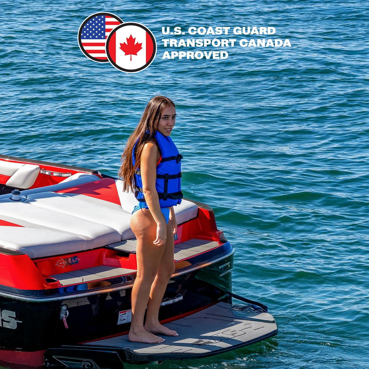 AIRHEAD General All Purpose Life Jacket, US Coast Guard Approved Type III Life Vest, Perfect for Boating and Personal Watercraft Use