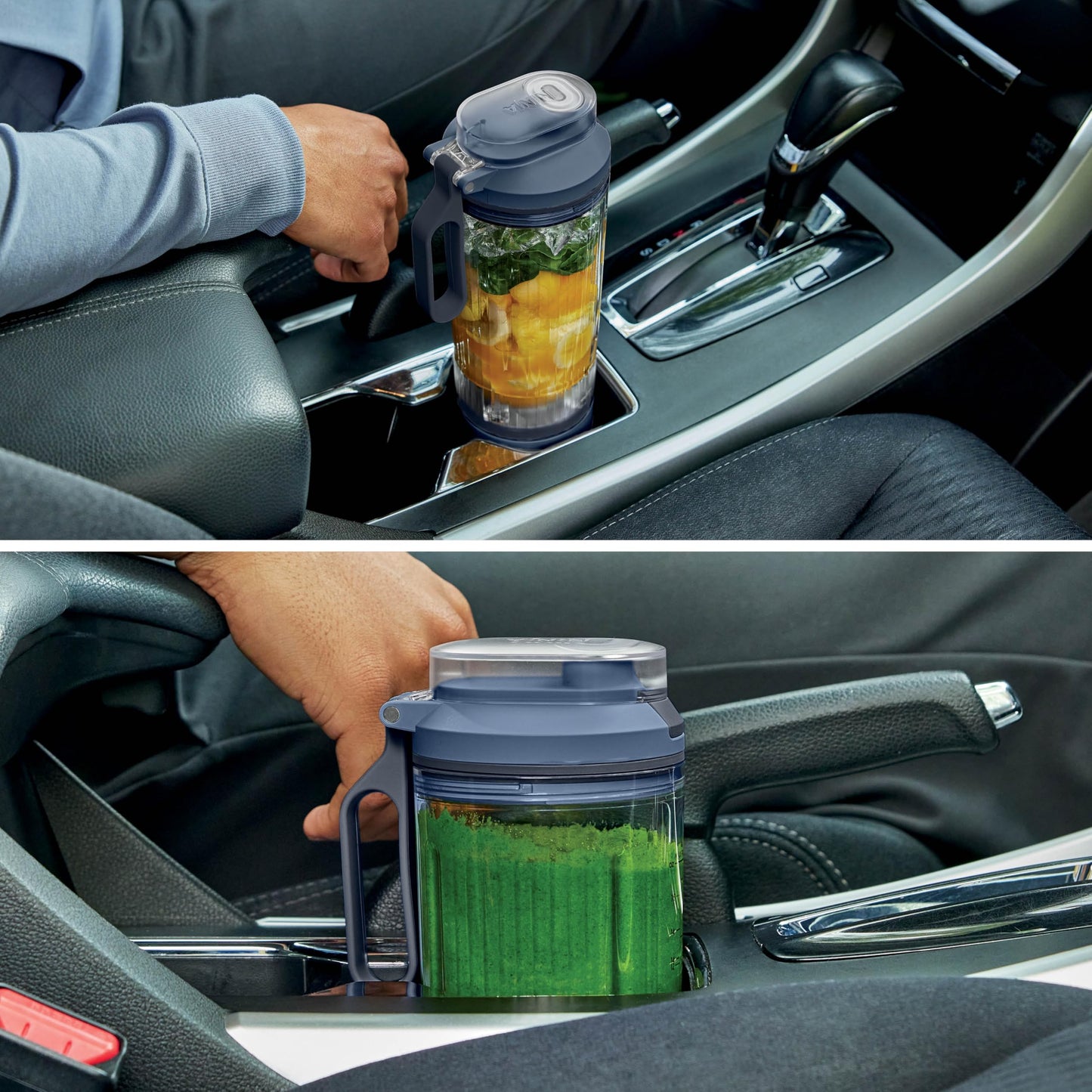 NINJA, Licuadora Portátil Blast Max, Vaso que se Separa, Ideal para Smoothies y Bebidas Congeladas, Inalámbrica, USB C, Tapa con Boquilla a Prueba de Fugas, Color Azul, BC251LAANV