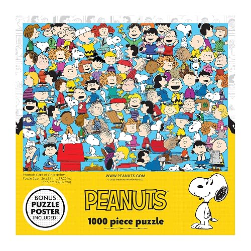 RoseArt - Cacahuetes - Juego de Personajes - Rompecabezas de 1000 Piezas para Adultos