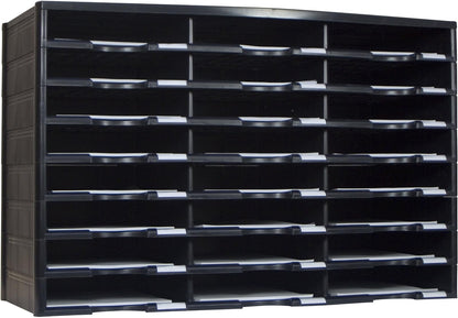 Storex Compartment Organizador para Literatura/Clasificador de Documentos