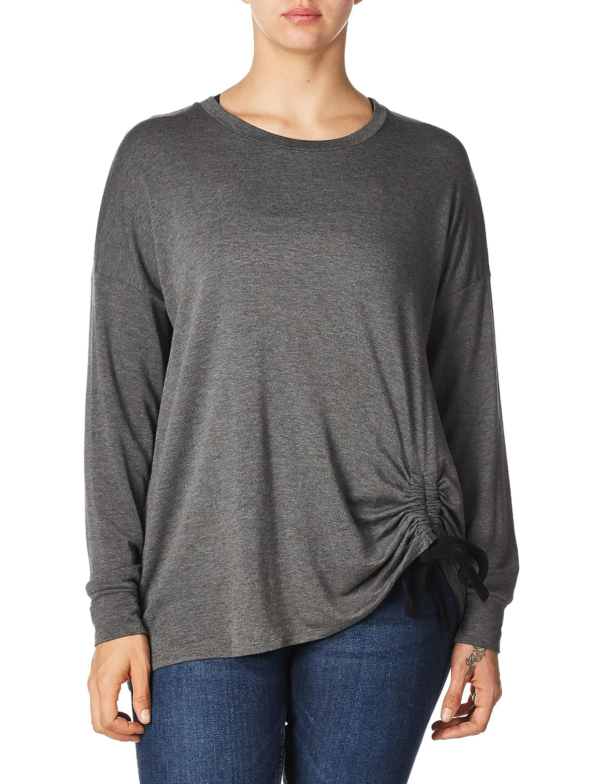 kensie Sudadera de Rizo francés para Mujer