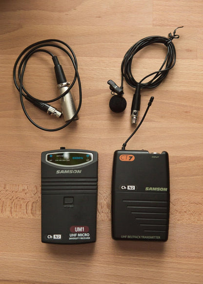 SAMSON UM1/77 QL5 Lavalier Micro Diversity Wireless System - Ch N2