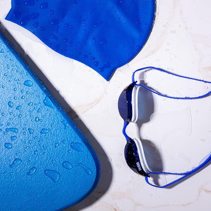 ARENA - anteojos de natación unisex de Python Racing para hombres y mujeres, antivaho, sin fugas, máxima comodidad, doble correa, lente espejo/sin espejo