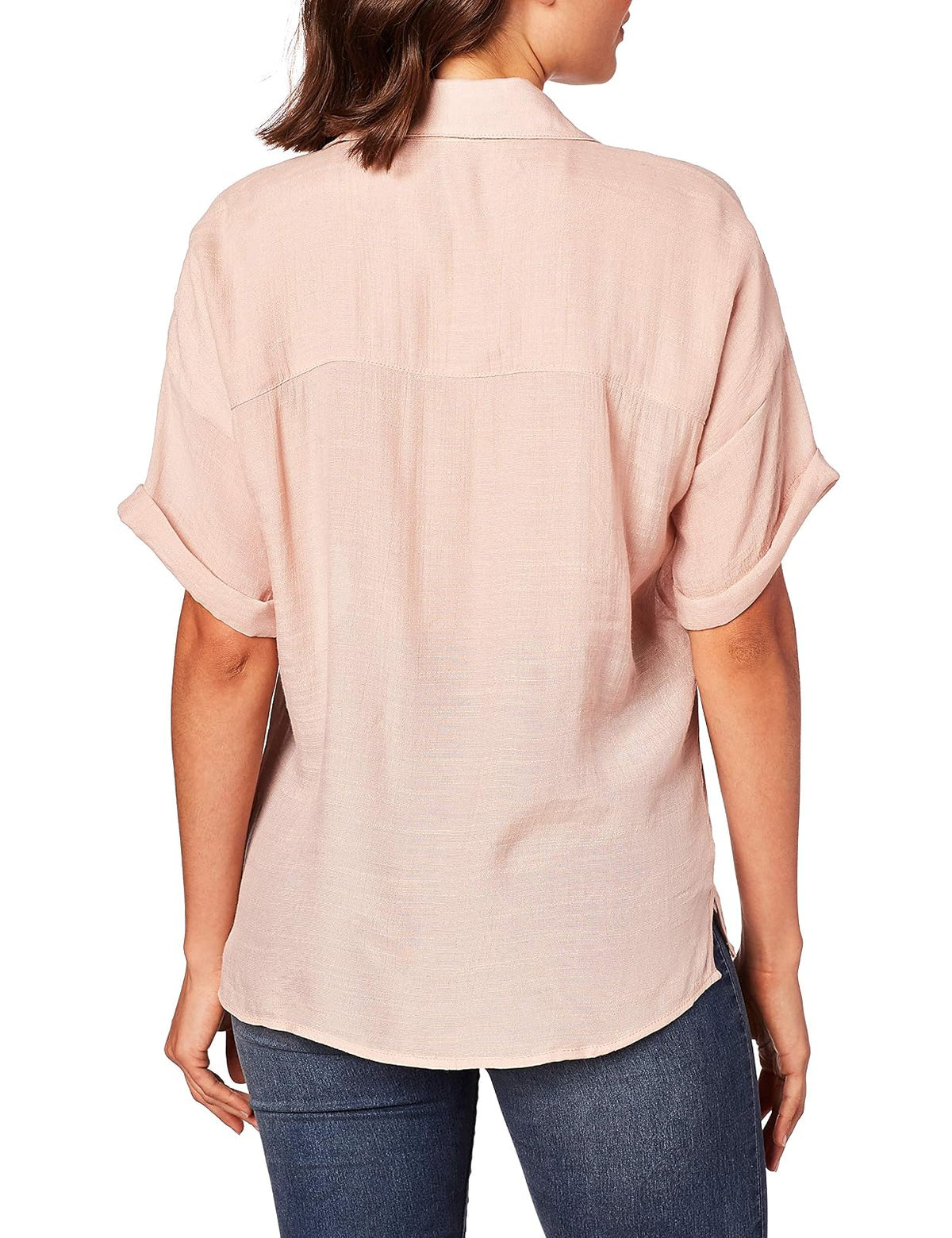 Ferriano BP01144-RA-M Blusa para Mujer, Color Rosa, Mediano