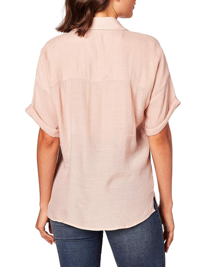 Ferriano BP01144-RA-M Blusa para Mujer, Color Rosa, Mediano