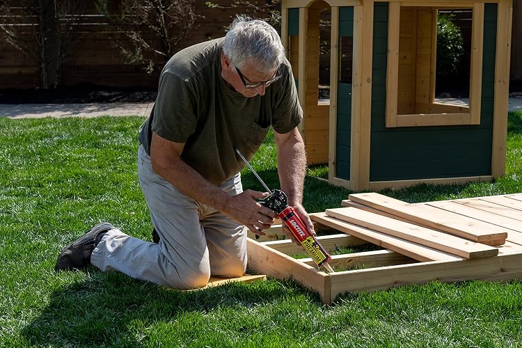 Loctite PL - calcomanía de construcción de poliuretano premium, pegamento versátil para madera, hormigón, piedra, metal y más, 10 onzas, cartucho, 1 paquete