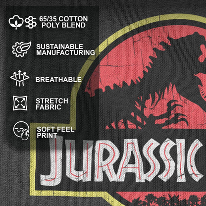Jurassic Park - Playera clásica con Logotipo de película para Hombre