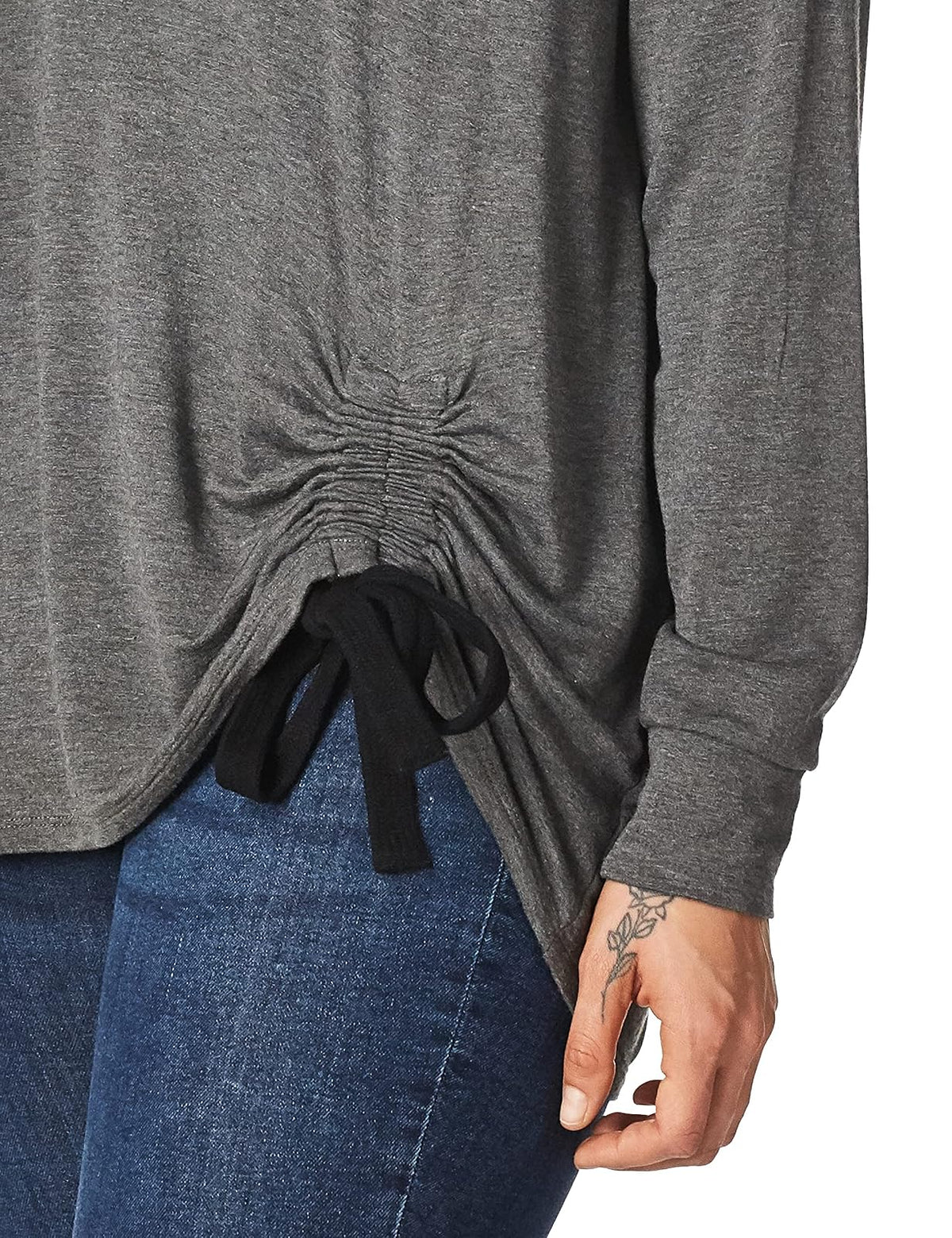 kensie Sudadera de Rizo francés para Mujer