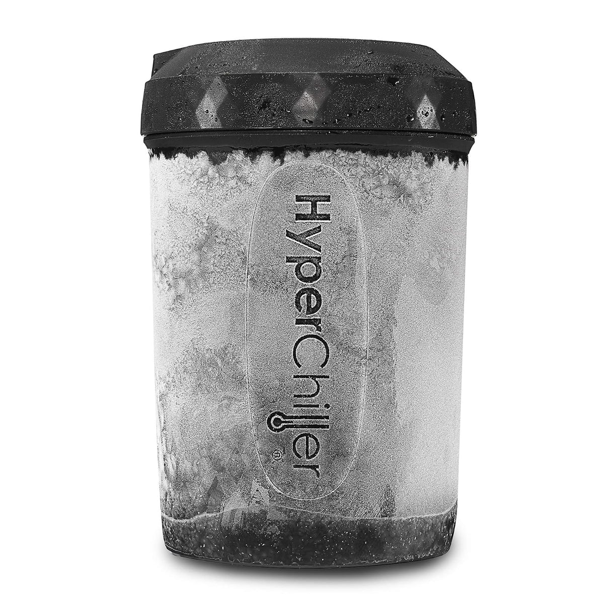 HyperChiller HC2CB - Enfriador patentado para café helado/bebidas, nuevo, mejorado, más fuerte y más duradero Listo en un minuto, reutilizable para té helado, vino, licores, alcohol, jugo, 12 onzas,