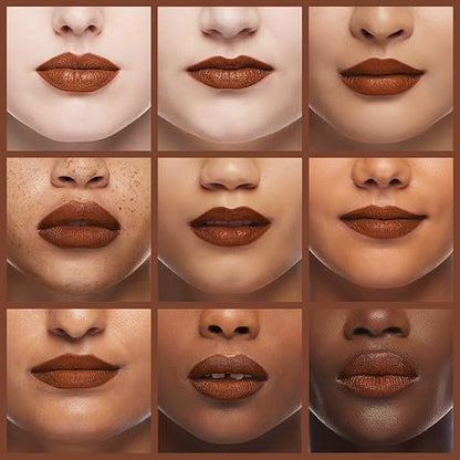 Palladio Delineador de Labios Retráctil Resistente al Agua de Alto Pigmento y Color Cremoso, Fórmula a Prueba de Manchas y de Larga Duración Todo el Día sin Necesidad de Sacapuntas, Coffee