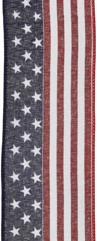 Craig Bachman Imports 8567339343 - Cinta de 6,3 cm x 10 m, Color Rojo, Blanco, Azul Estrellas/Rayas