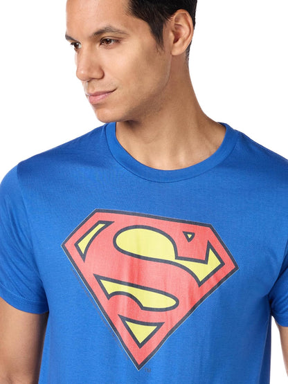 Warner Bros. Camiseta para Hombre, Royal, Medium