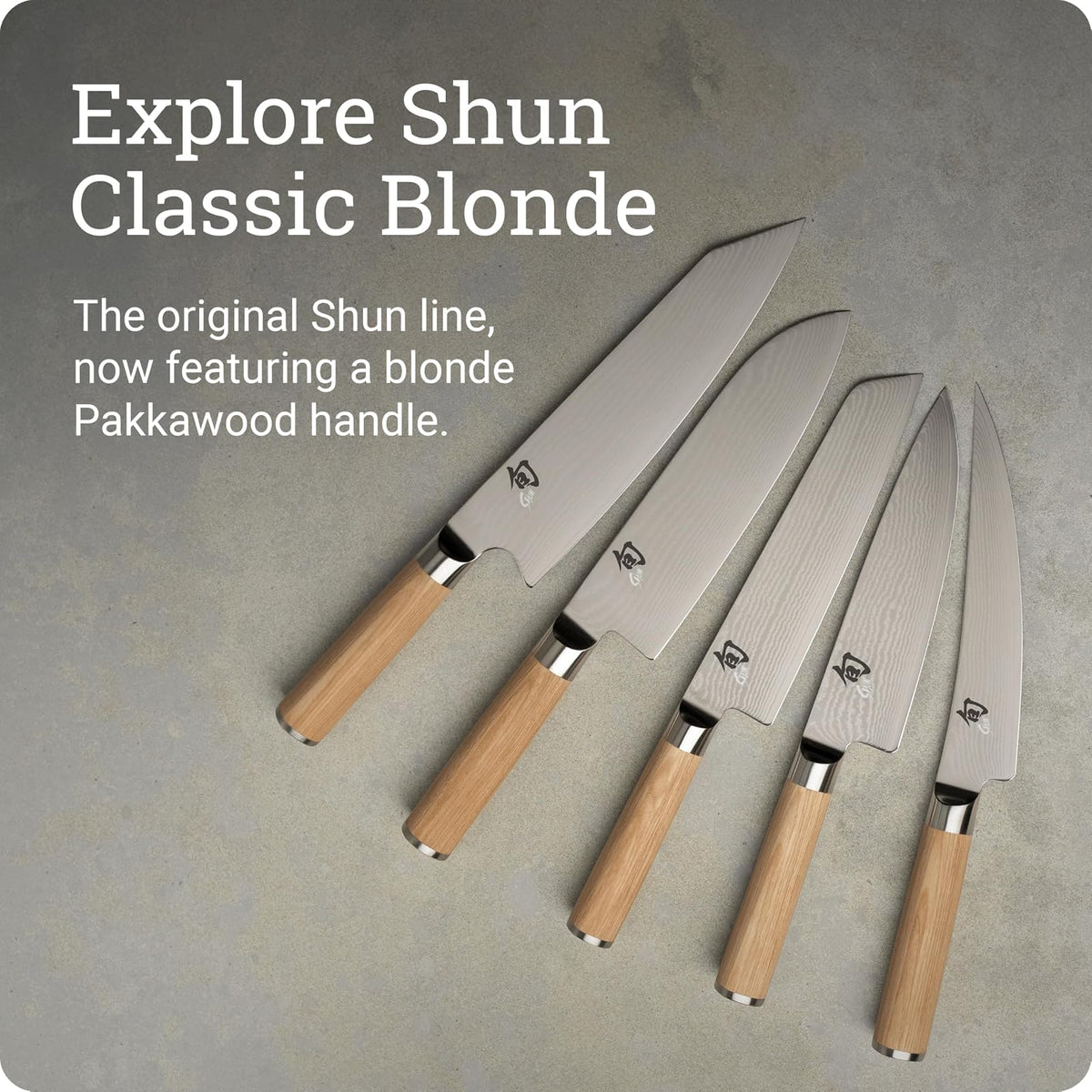 Shun Cutlery - Cuchillo clásico de chef rubio de 6 pulgadas, hoja pequeña y ágil, ideal para preparación de alimentos, cuchillo japonés auténtico, hecho a mano, cuchillo de chef profesional
