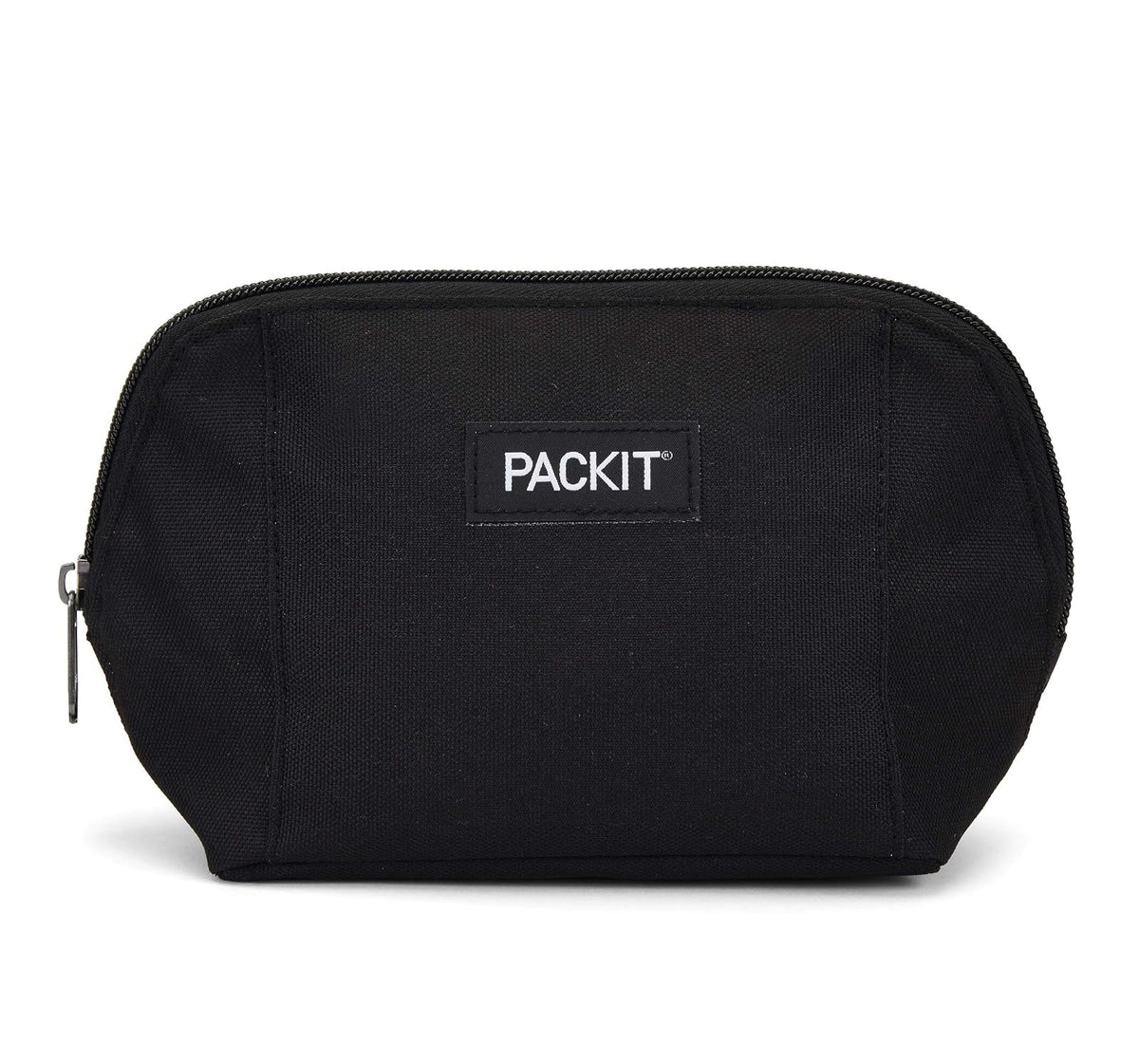 PackIt Bolsa Congelable para Snacks con Hielo Integrado, Varios Diseños - Negro -