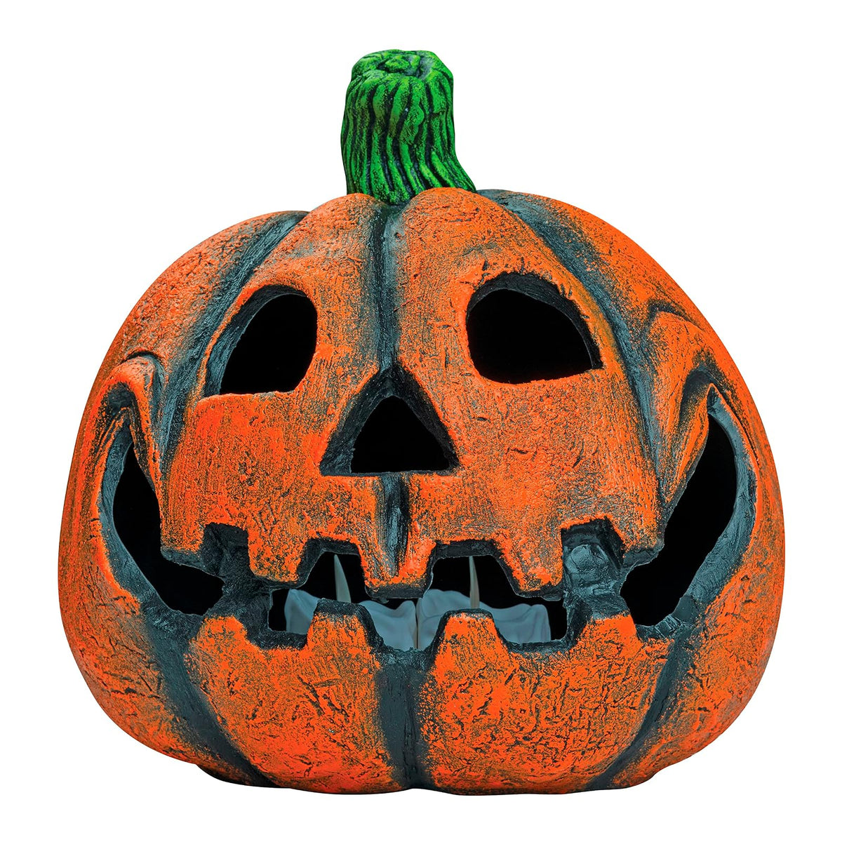 Ghoulish Productions Funny Pumpkin, Decoración de Calabaza Divertida, Decoraciones de Calabazas para Adorno de Halloween Ideal para Casa, Jardín, Casas de Terror