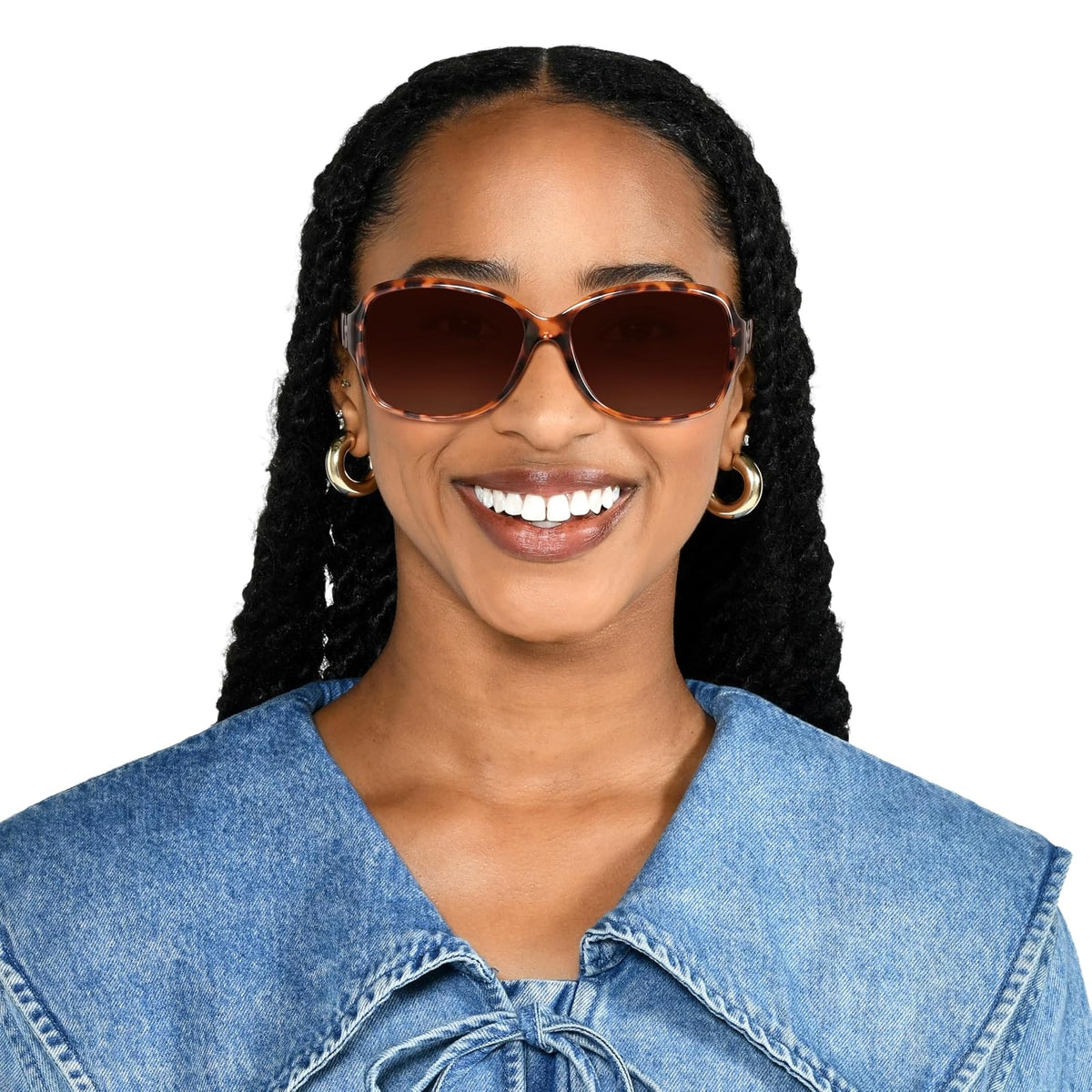 Foster Grant Girls Rectangular Sunglasses