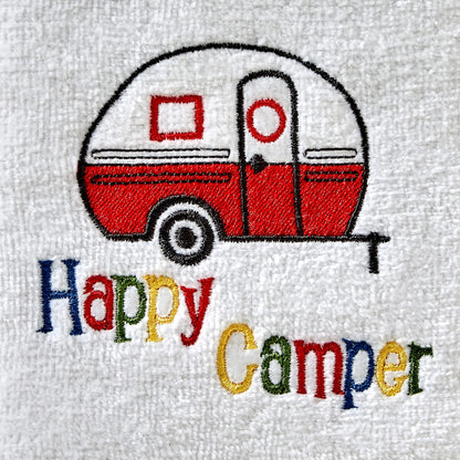 SKL Home - Juego de Toallas de Mano Retro Camper, Paquete de 2 Unidades