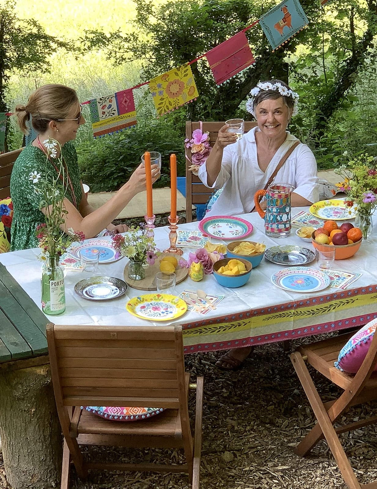Talking Tables Frida Khalo - Suministros para fiesta, Láminas, Multicolor, Plates, 1
