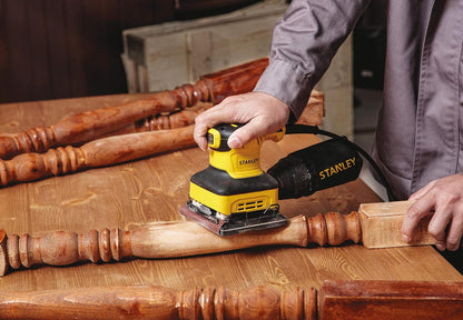 STANLEY Lijadora Orbital de Hoja 1/4" (6mm), 240W, SS24