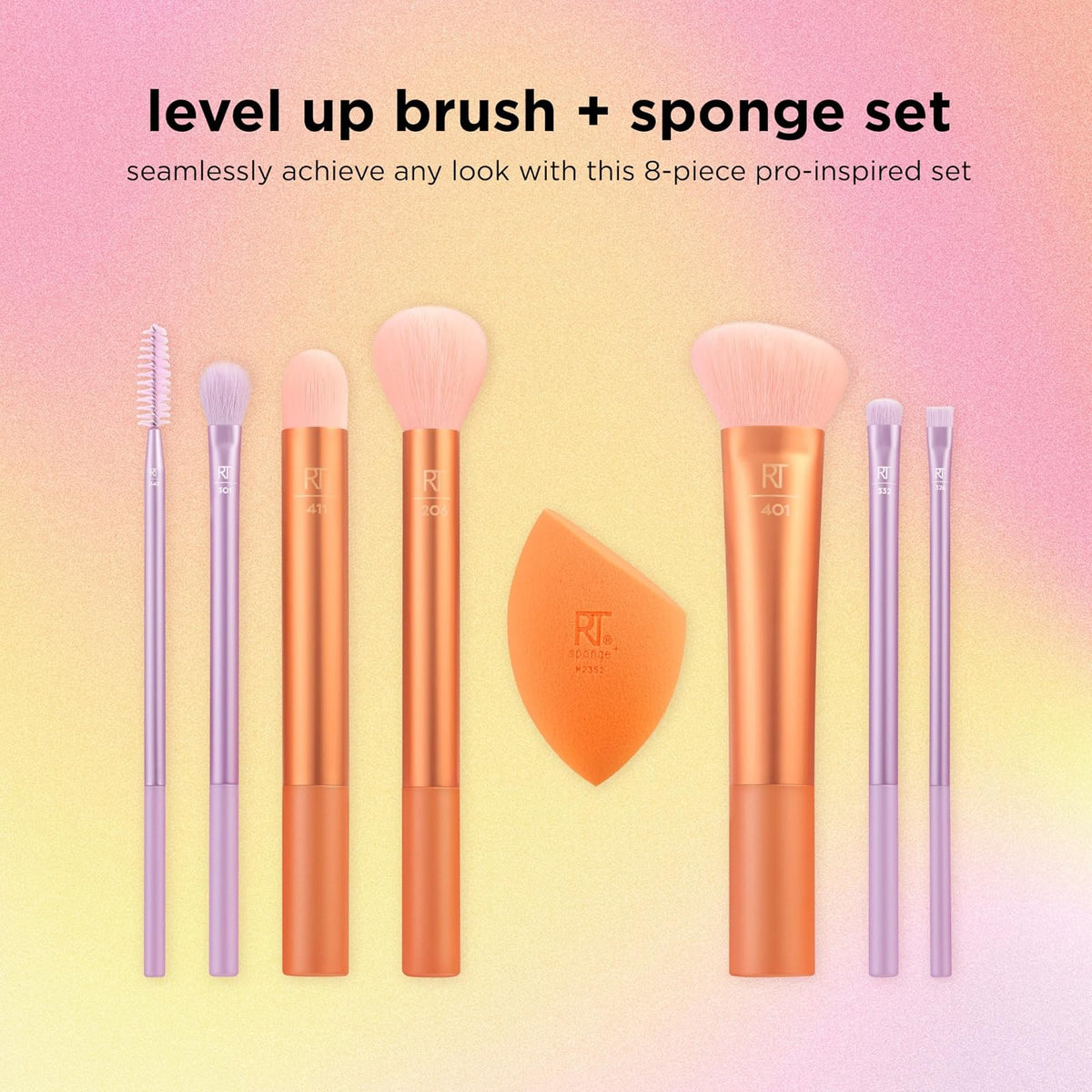 RT Level Up Brush + Sponge Set