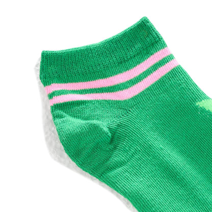 Wicked Elphaba and Glinda 5 Pack No Show Ankle Socks Calcetín casual Mujer