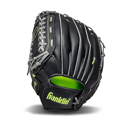 Franklin Sports Field Master Midnight Series - Guante de béisbol para diestros