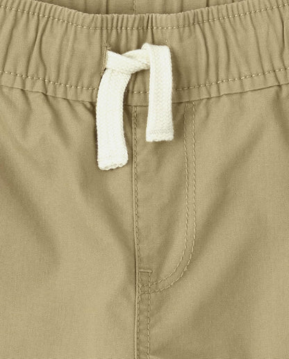 The Children's Place Pantalones Cortos para Hombre de Uniforme sin Tirar, Paquete de 3 Pantalones Cortos para Niños