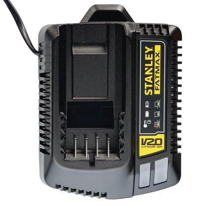 STANLEY Cargador Para Batería De Ión De Litio 2A 20V. Sistema V20 (SC200-B3)