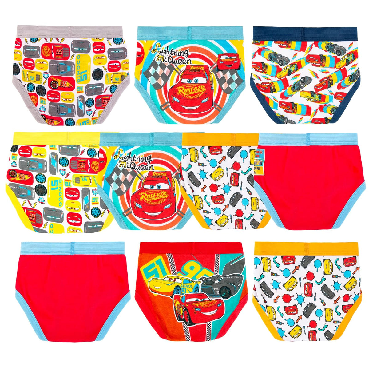 Disney Ropa Interior de Automóviles multipacks Ropa Interior para Niños