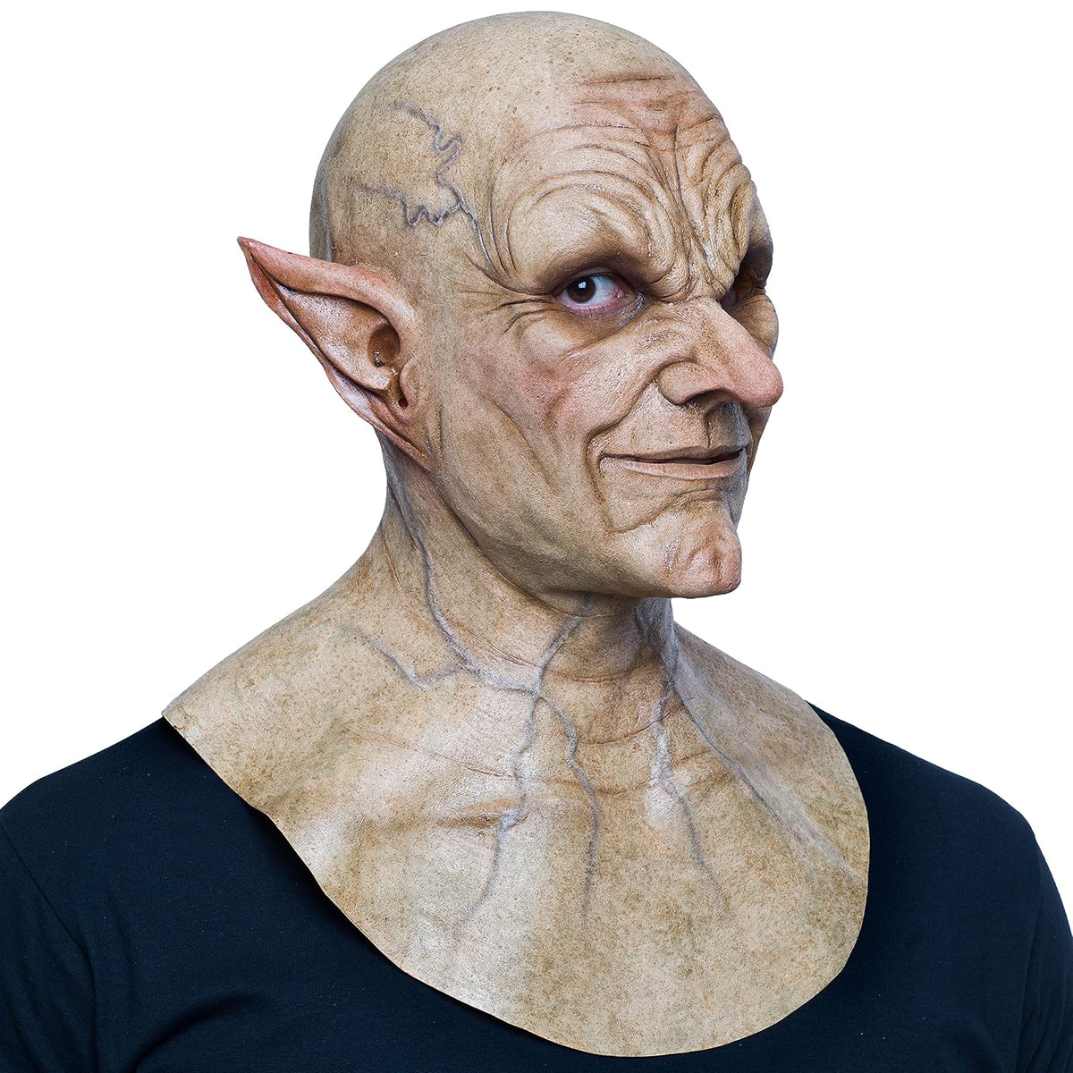 Huro-Huro, Máscara de Duende, Máscaras de Goblin del Bosque Leprechaun Ideal para Halloween y Fiestas de Disfraces