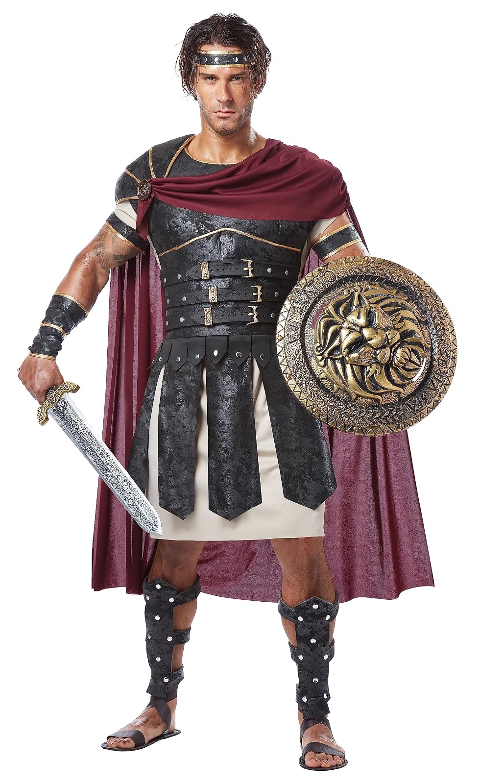 Plus Size Roman Gladiator Costume