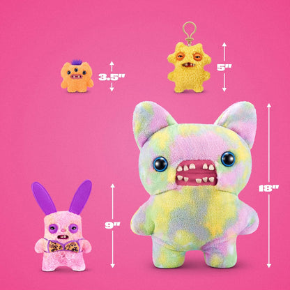 ZURU Fuggler Baddies Fuggs de 9 Pulgadas (Conejo rabioso) | Divertido monstruo feo con dientes característicos; felpa coleccionable suave y abrazable; para fanáticos y coleccionistas