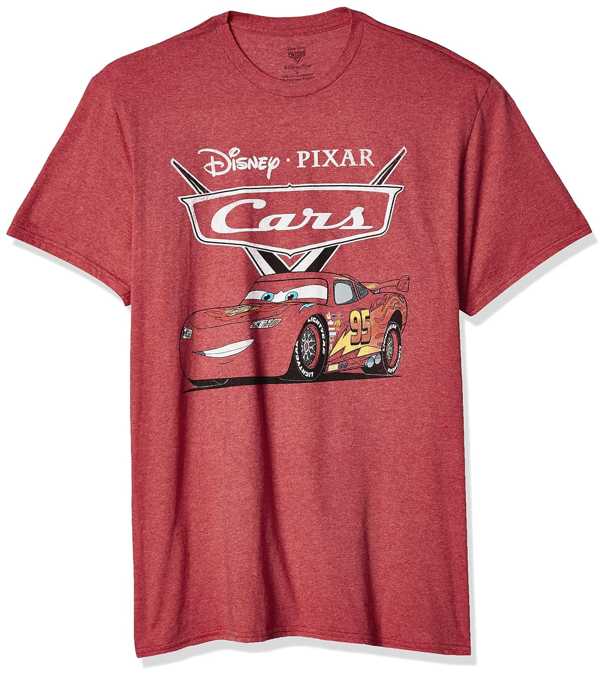 Disney Cars Lightning Mcqueen T-Shirt CamisetaHombre