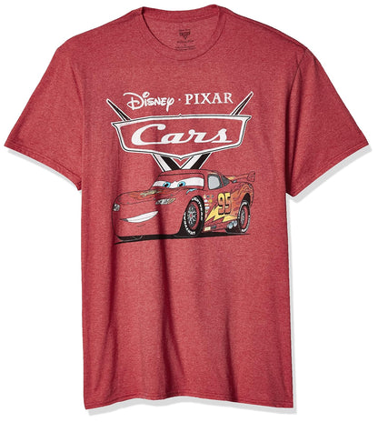 Disney Cars Lightning Mcqueen T-Shirt CamisetaHombre