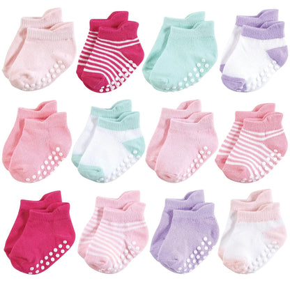 Hudson Baby Non-skid No-show Socks Calcetines bebés niños