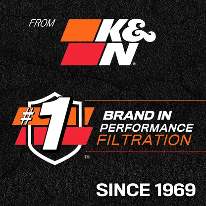 K&N KNX-2480 Filtro de Aire del Motor Vida Extendida 24000 Millas Compatible con Mazda L4 2.0/2.3/2.5L CX-5/3/6/Atenza/Biante 2010-2019