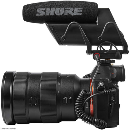 Shure Micrófono Shotgun para Montar en Cámara VP83F