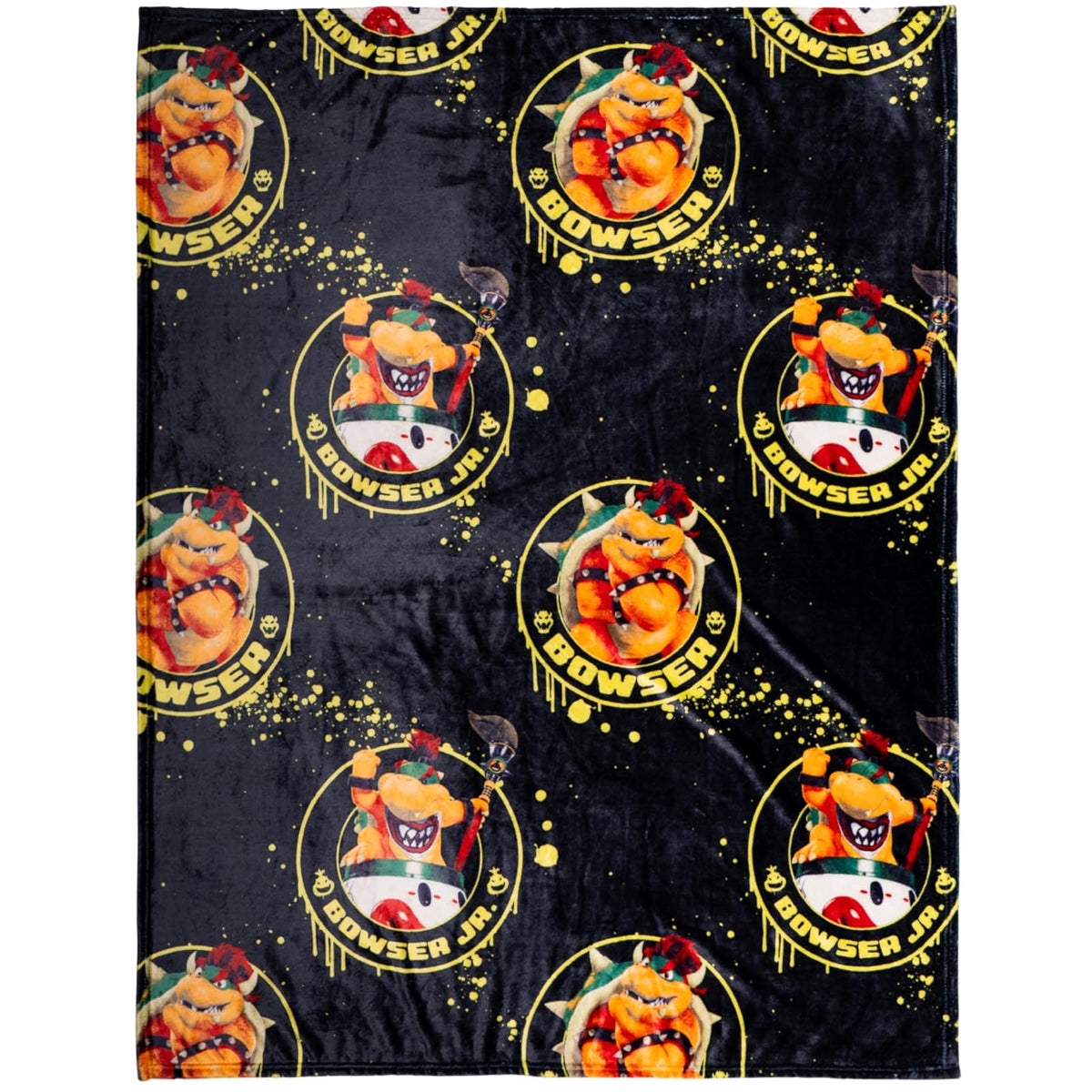 Franco Manta Decorativa Super Mario Galaxy, Mario & Yoshi - 46 in x 60 in - La película Super Mario Galaxy - Bowser & Bowser Jr.