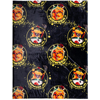 Franco Manta Decorativa Super Mario Galaxy, Mario & Yoshi - 46 in x 60 in - La película Super Mario Galaxy - Bowser & Bowser Jr.