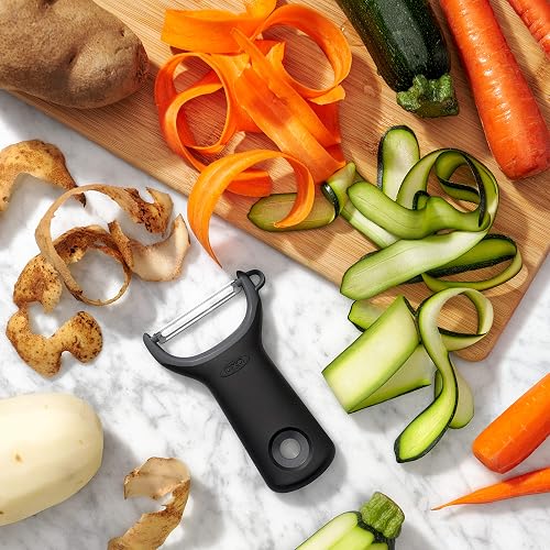 OXO OXO Good Grips Prep Y-Peeler, Stainless Steel, Black,